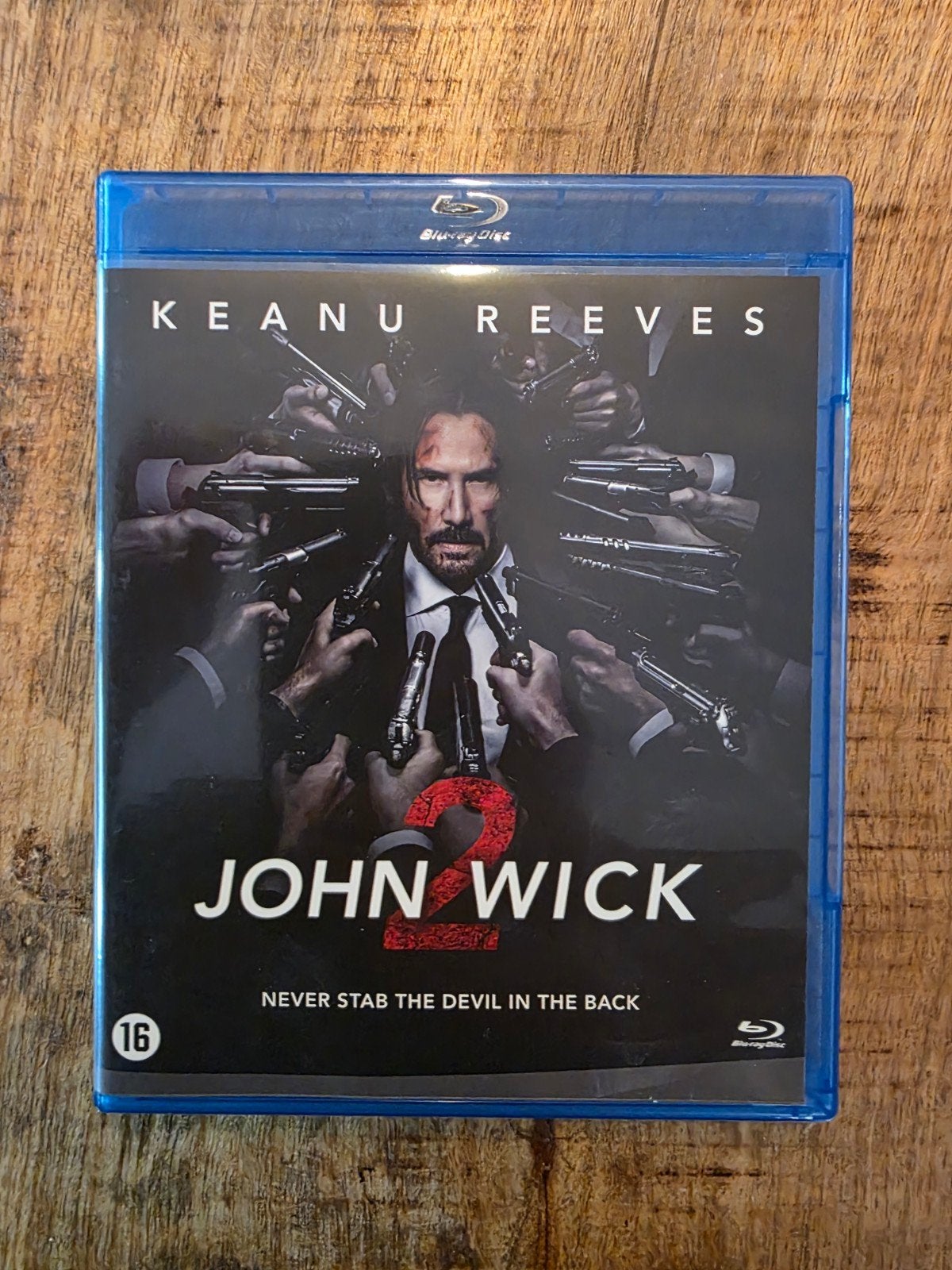 John Wick 2 Blu-ray - Actiethriller met Keanu Reeves, Cd's en Dvd's, Vanaf 16 jaar, Nederlands, Film, Actie