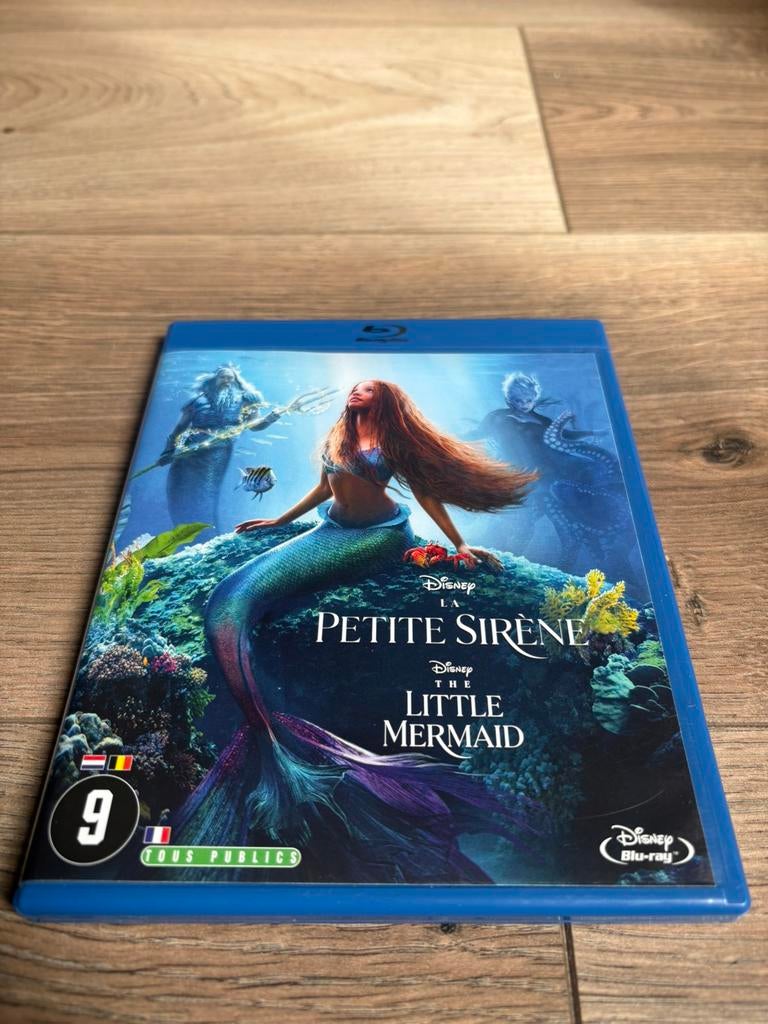 Disney the Little Mermaid 2023 blu ray nederlandse uitgave, Cd's en Dvd's, Ophalen of Verzenden, Zo goed als nieuw, Tekenfilms en Animatie