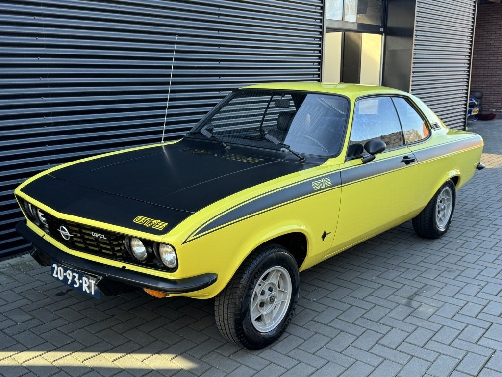Opel Manta 1600S COMPLEET GERESTAUREERD| PLAATJE| UNIEK, Auto's, Oldtimers, Lederen bekleding, Zwart, Bedrijf, 80 pk