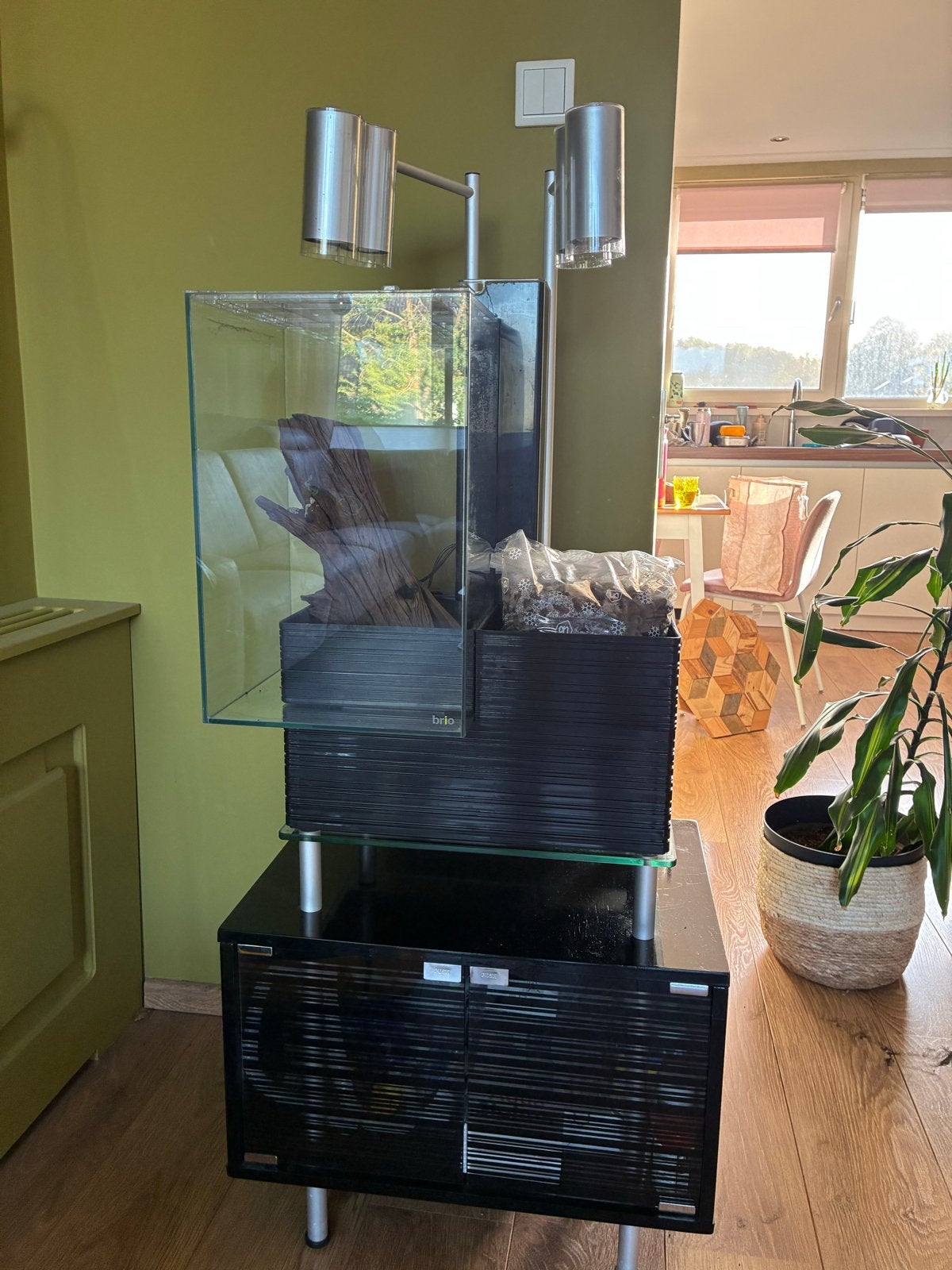 Brio35 eco systeem aquarium, Ophalen, Zo goed als nieuw, Leeg aquarium