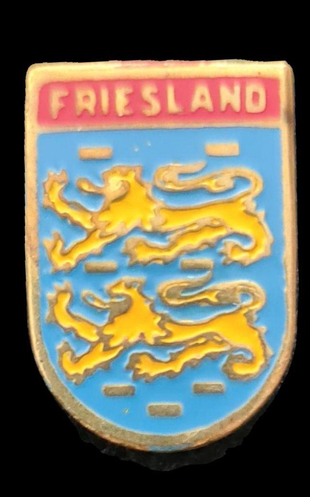 Friesland provincie speld-emaille, Verzamelen, Speldjes, Pins en Buttons, Verzenden, Nieuw, Stad of Land, Speldje of Pin