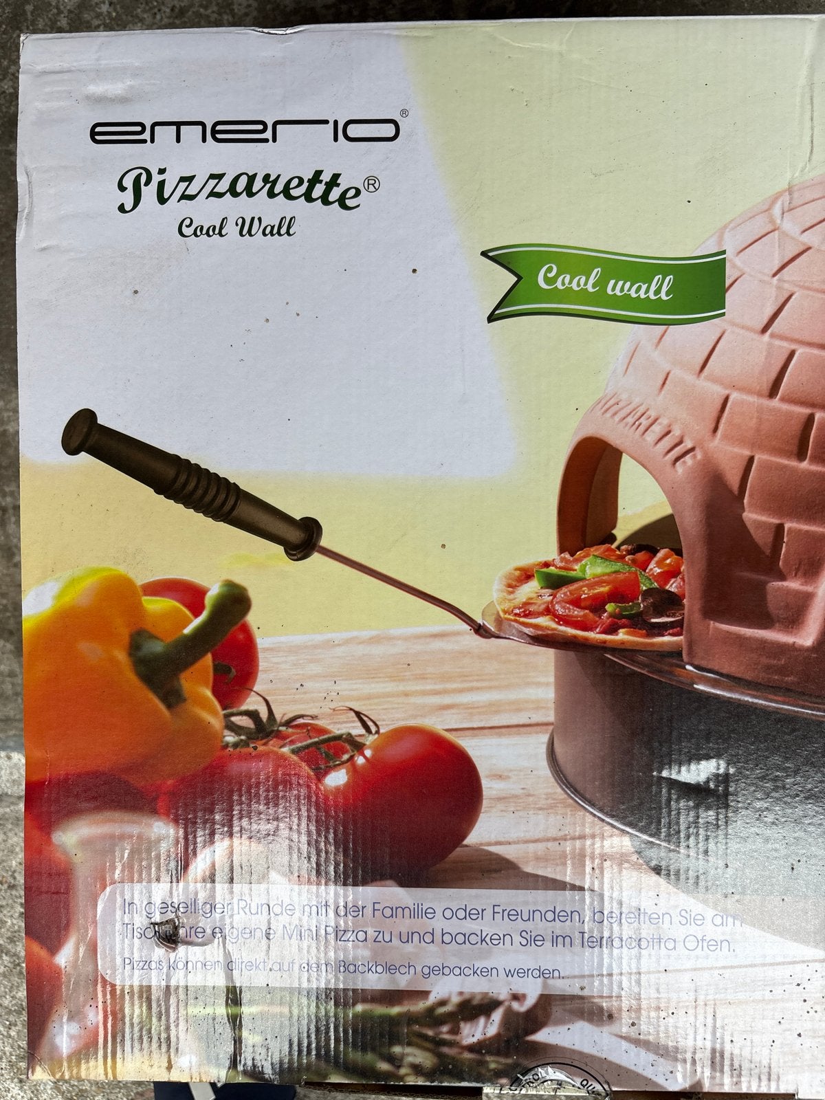 Emerio Pizzarette Cool Wall Pizzaoven, Minder dan 45 cm, Overige merken, Pizzaoven, Ophalen of Verzenden