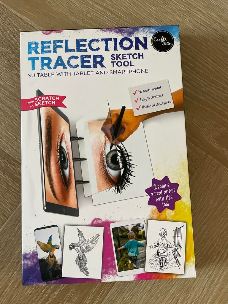 Reflection Tracer Sketch Tool - Tekenhulp voor Tablet/Smartp, Hobby en Vrije tijd, Tekenen, Zo goed als nieuw, Overige typen, Ophalen of Verzenden