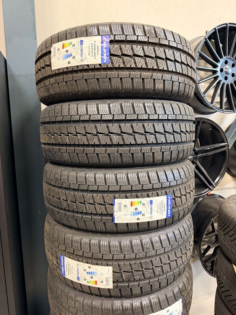 235/60/17c 117/115s Falken Euroall 4-seizoens Nieuwe Banden, Bestelwagen, Niet ingevuld, Nieuw, 17 inch