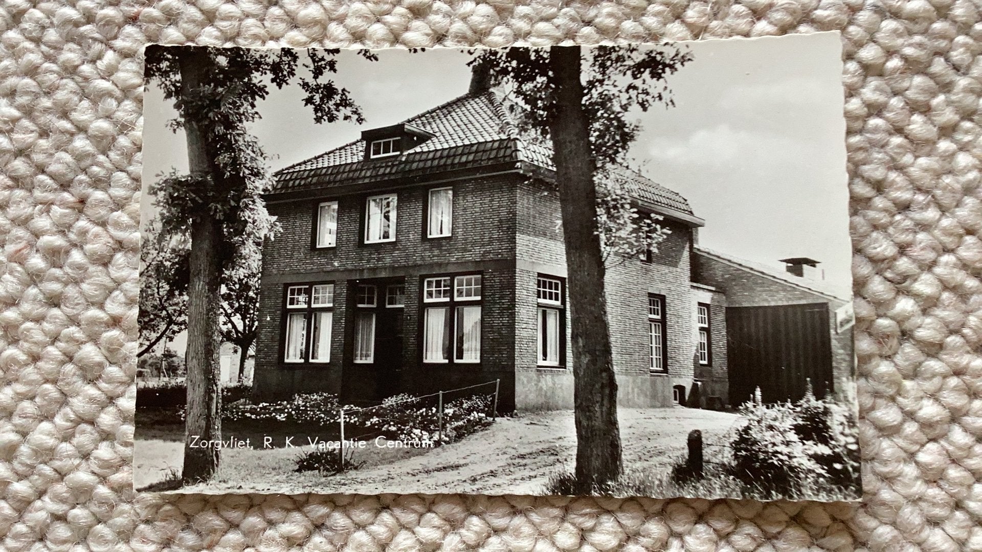 Ansichtkaart Zorgvliet Rooms Katholiek Vacantie  Centtum 987, Ophalen of Verzenden, 1940 tot 1960, Ongelopen, Drenthe