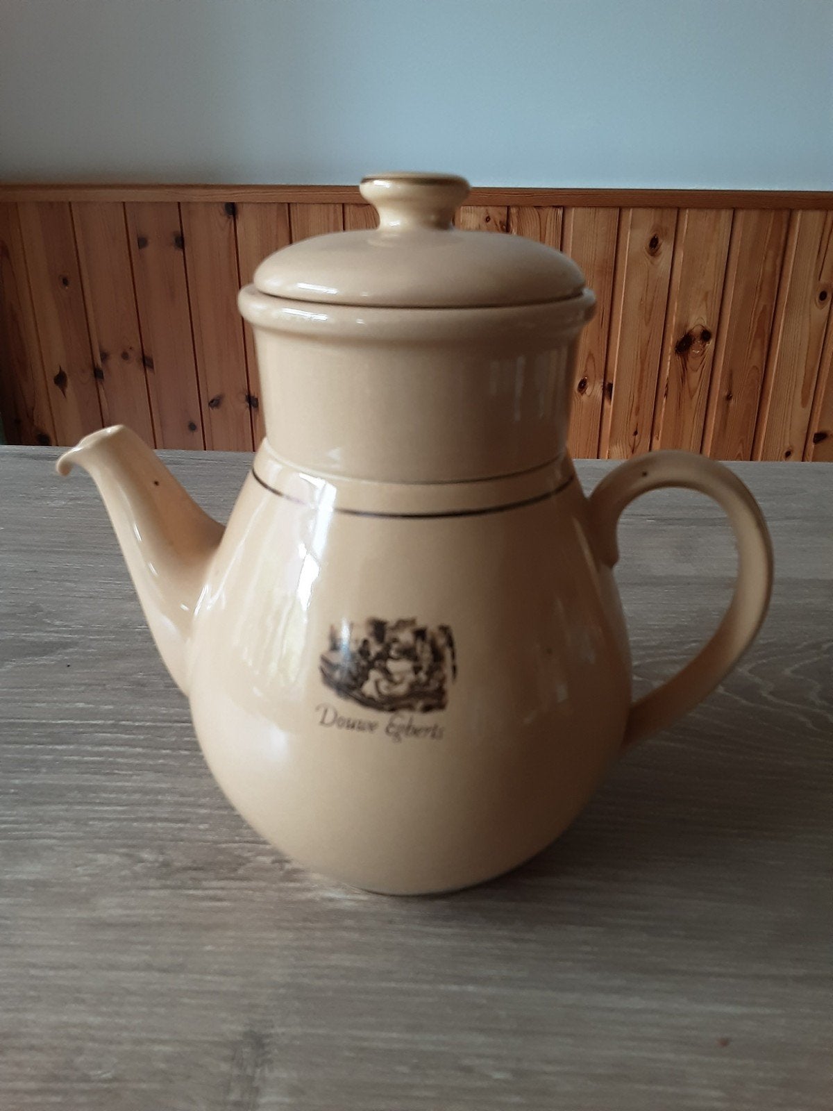 vintage koffie/theepotje van Douwe Egberts, Ophalen of Verzenden