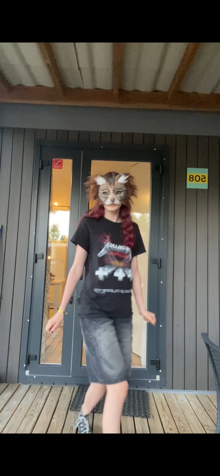 Therian mask, Hobby en Vrije tijd, Knutselen, Verzenden, Handgemaakt, Overige typen, Dieren