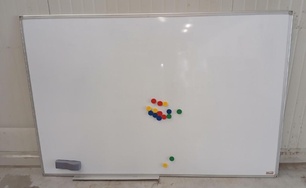 whiteboard, Ophalen, Gebruikt, Whiteboard