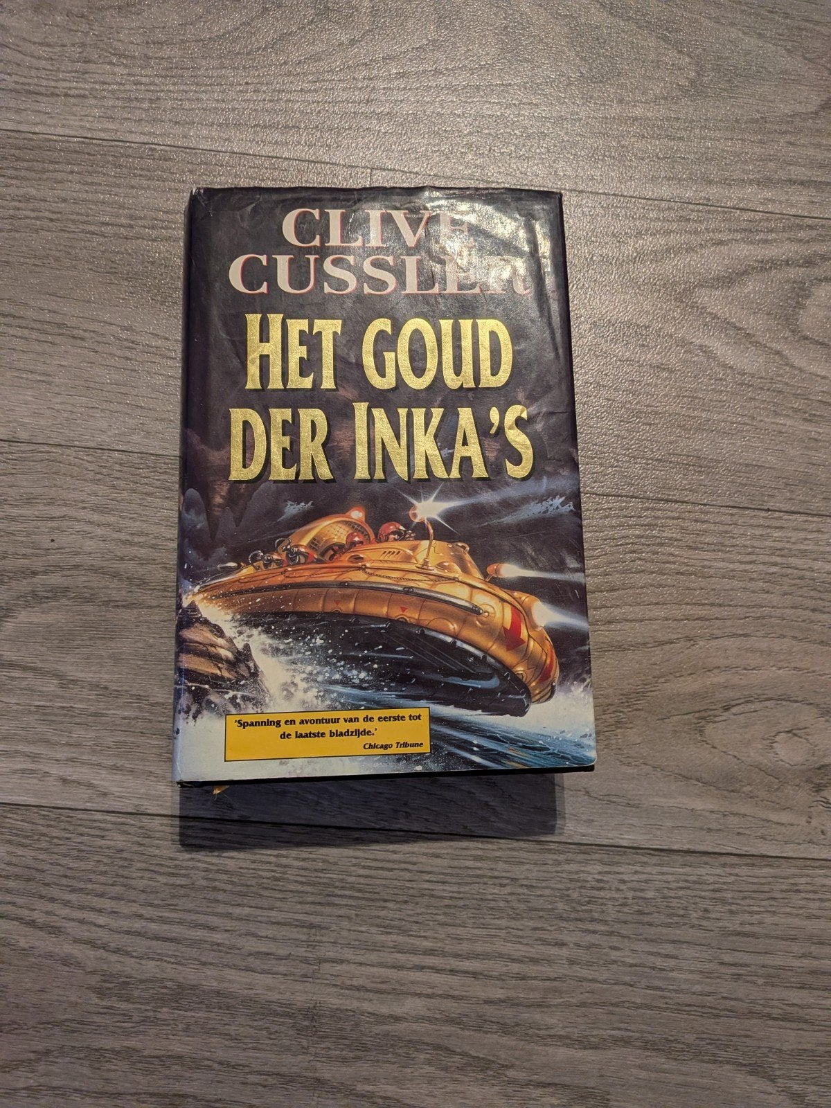 Clive Cussler - Het Goud der Inca's (Boek), Boeken, Ophalen of Verzenden, Gelezen, Clive Cussler