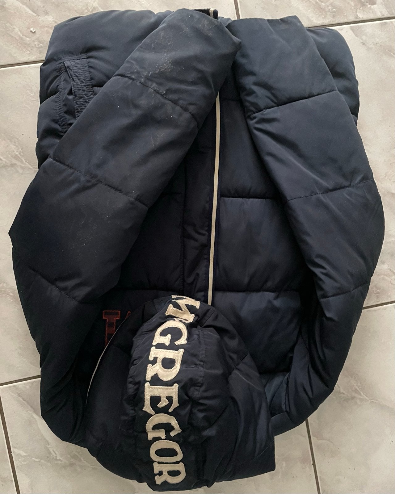 McGregor Winterjas Maat S - Warm en Stijlvol, Ophalen, Gedragen, Maat 46 (S) of kleiner, Blauw
