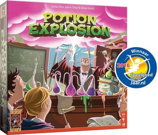 Potion Explosion, Een of twee spelers, Ophalen of Verzenden, Zo goed als nieuw, 999 Games