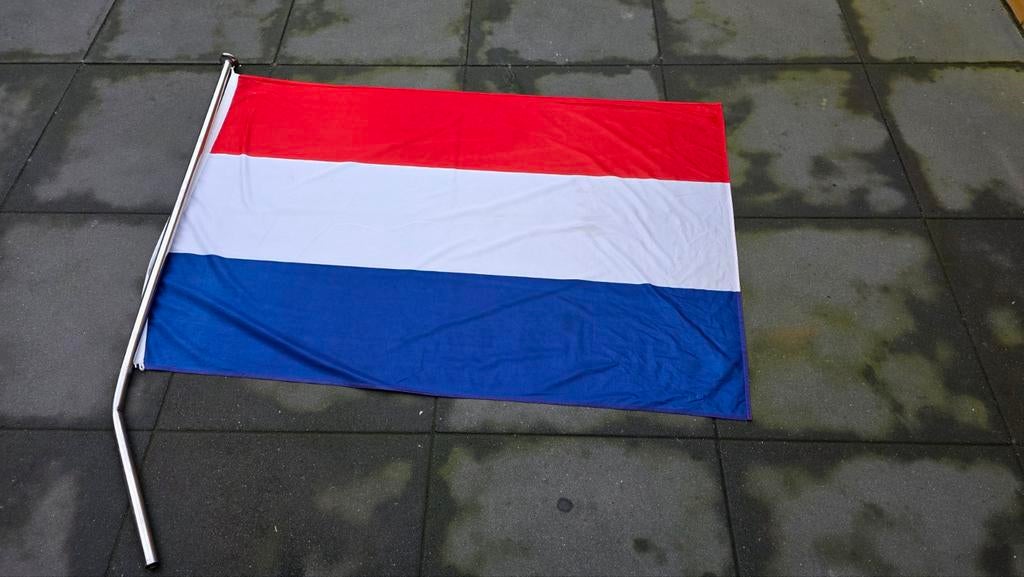 Boot vlag met stok, Ophalen, Gebruikt