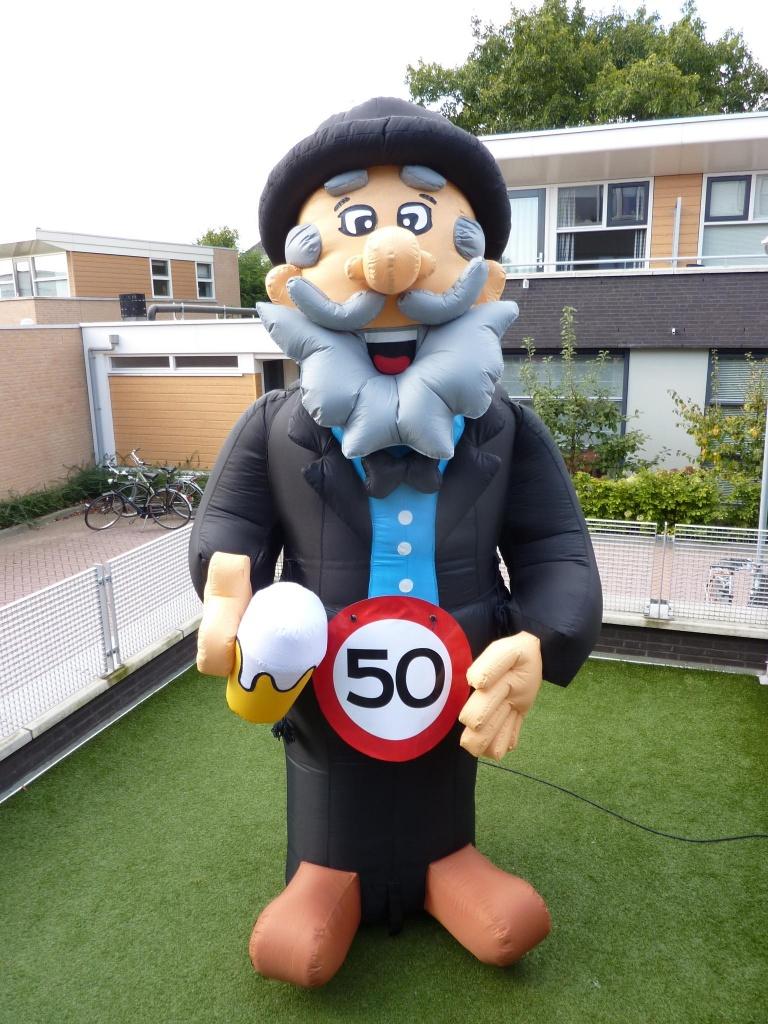 Leuke Abraham pop 3,2 meter of 4,5 meter hoog., Ophalen, Zo goed als nieuw, Abraham of Sarah