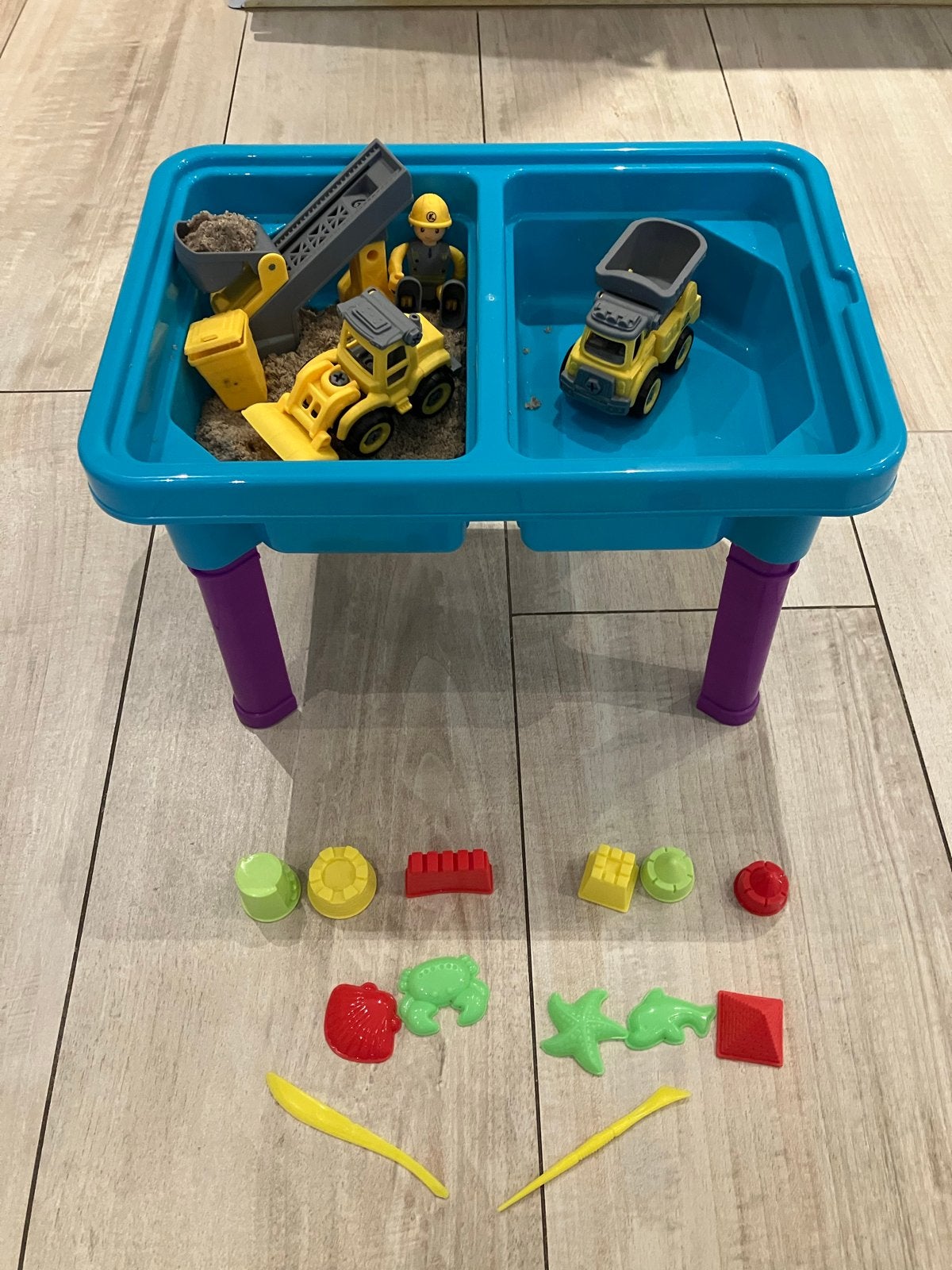 Zand- en watertafel met accessoires, Ophalen of Verzenden, Zo goed als nieuw