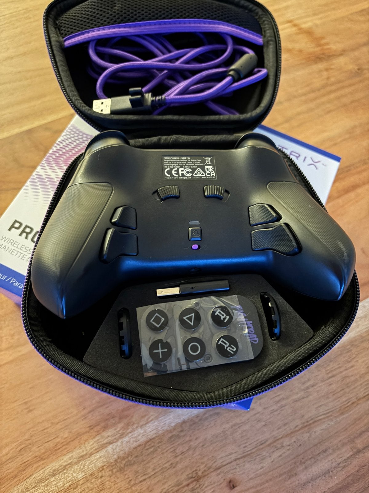 Victrix Pro BFG Wireless Controller PS5/PS4/PC, Ophalen, PlayStation 5, Zo goed als nieuw, Controller