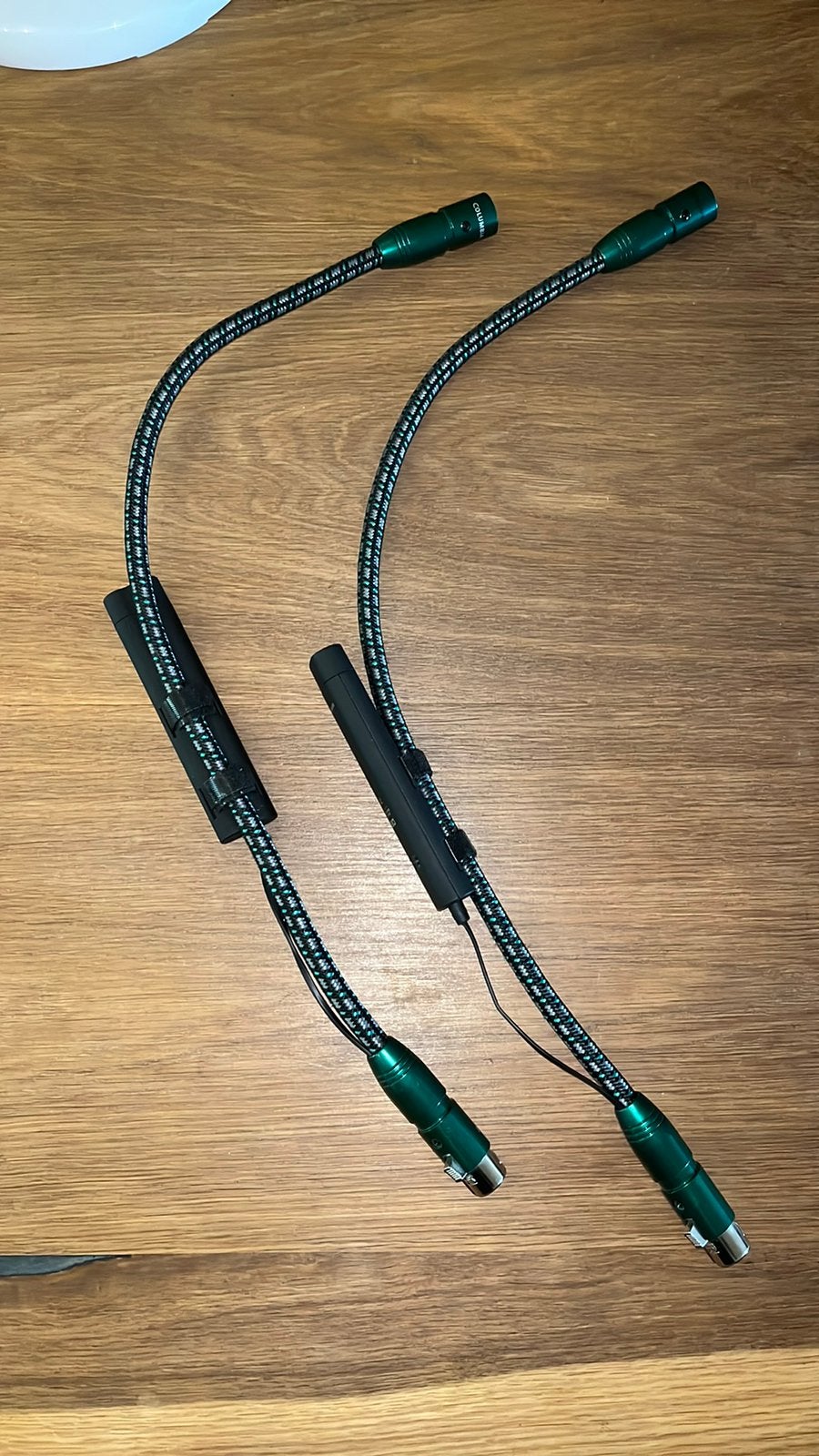 Set originele AudiiQuest Columbia XLR + dbs 72v, 50cm, Audio, Tv en Foto, Audiokabels en Televisiekabels, Ophalen of Verzenden