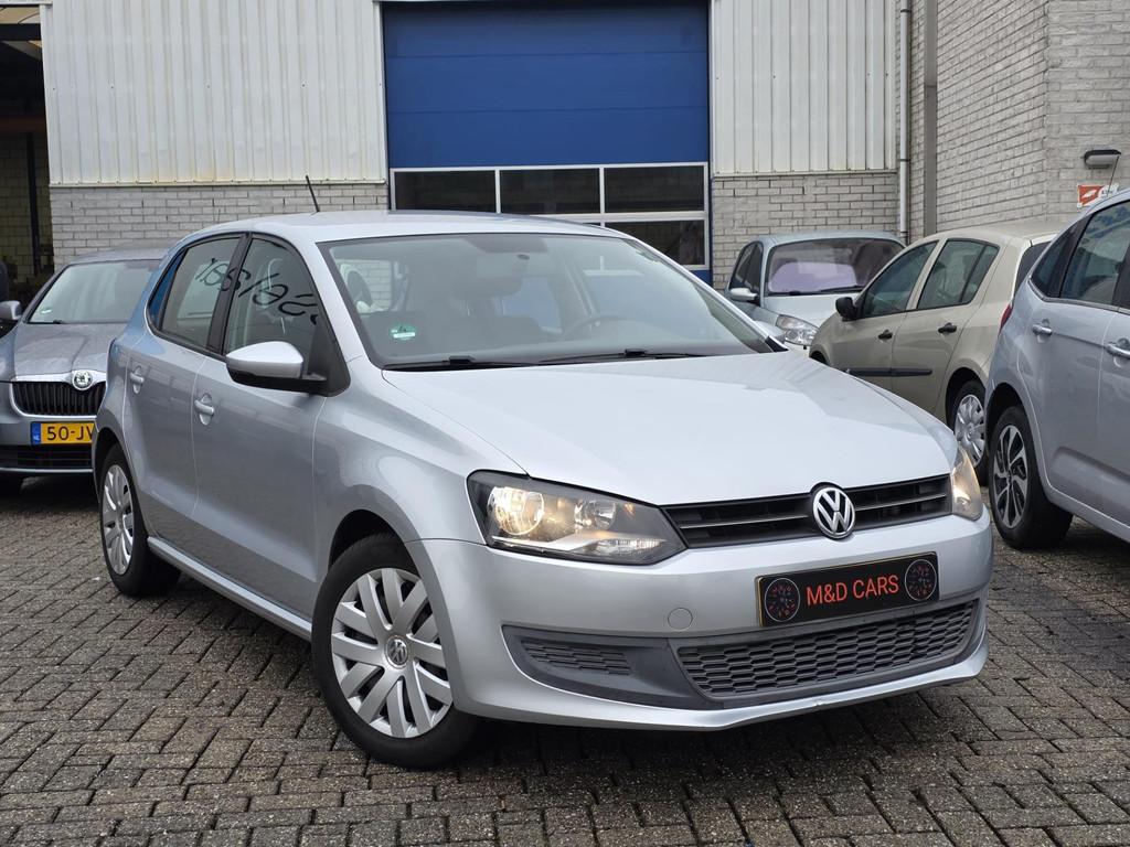 Volkswagen Polo 1.2 TSI Comfortline AIRCO/NAP/TREKHAAK/CR CO, Auto's, Voorwielaandrijving, Euro 5, Stof, Zwart