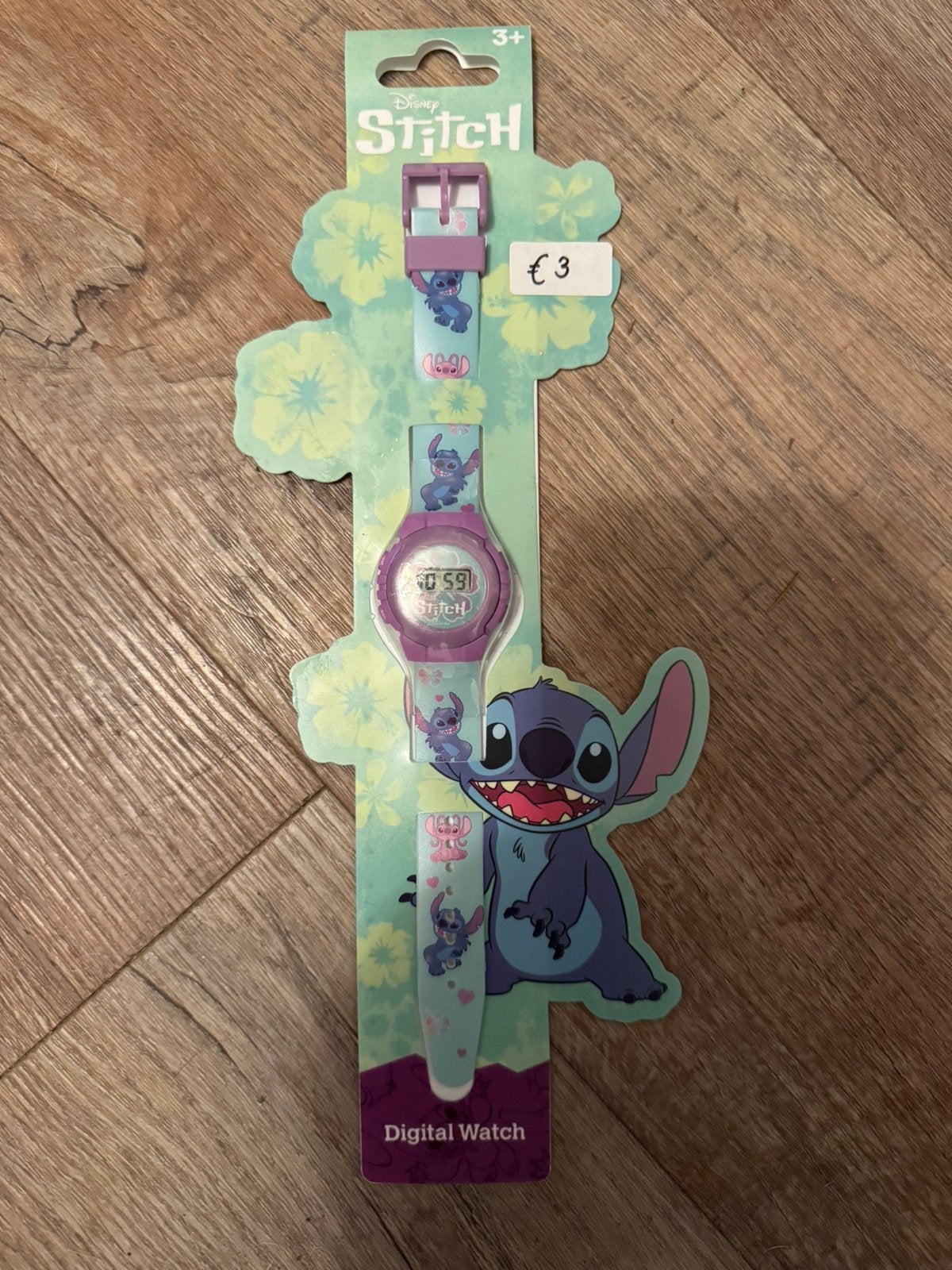 Stitch horloge ~ NIEUW, Ophalen of Verzenden, Overige figuren, Nieuw, Overige typen