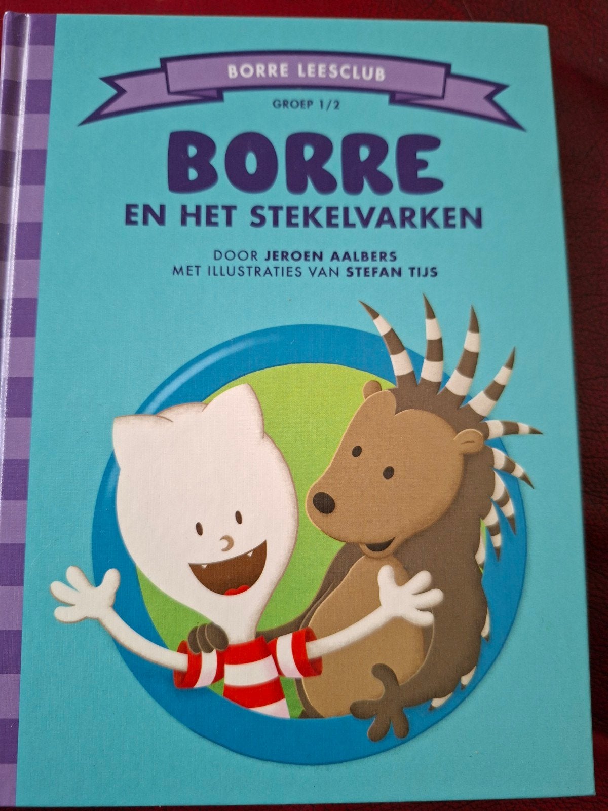 Borre en het Stekelvarken - Borre Leesclub Groep 1/2, Ophalen of Verzenden, Zo goed als nieuw, Jeroen Aalbers, Fictie algemeen