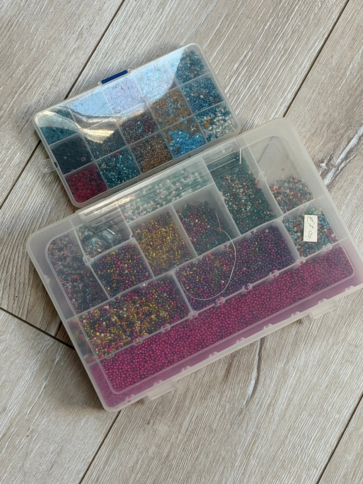 Grote set kralen in diverse kleuren en maten, Hobby en Vrije tijd, Ophalen, Zo goed als nieuw, Kraal