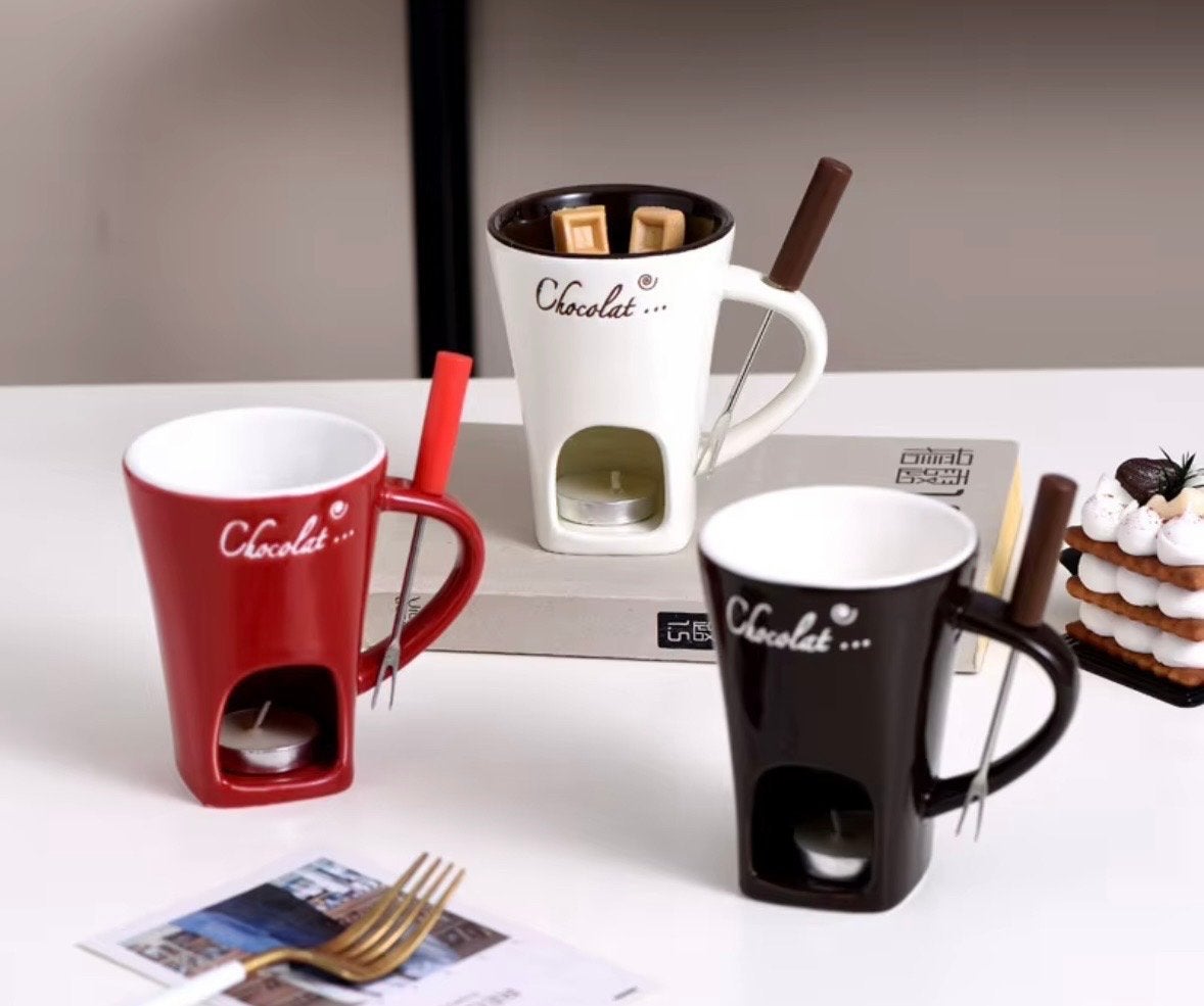 Chocolade Fondue Mok, Verzenden, Nieuw