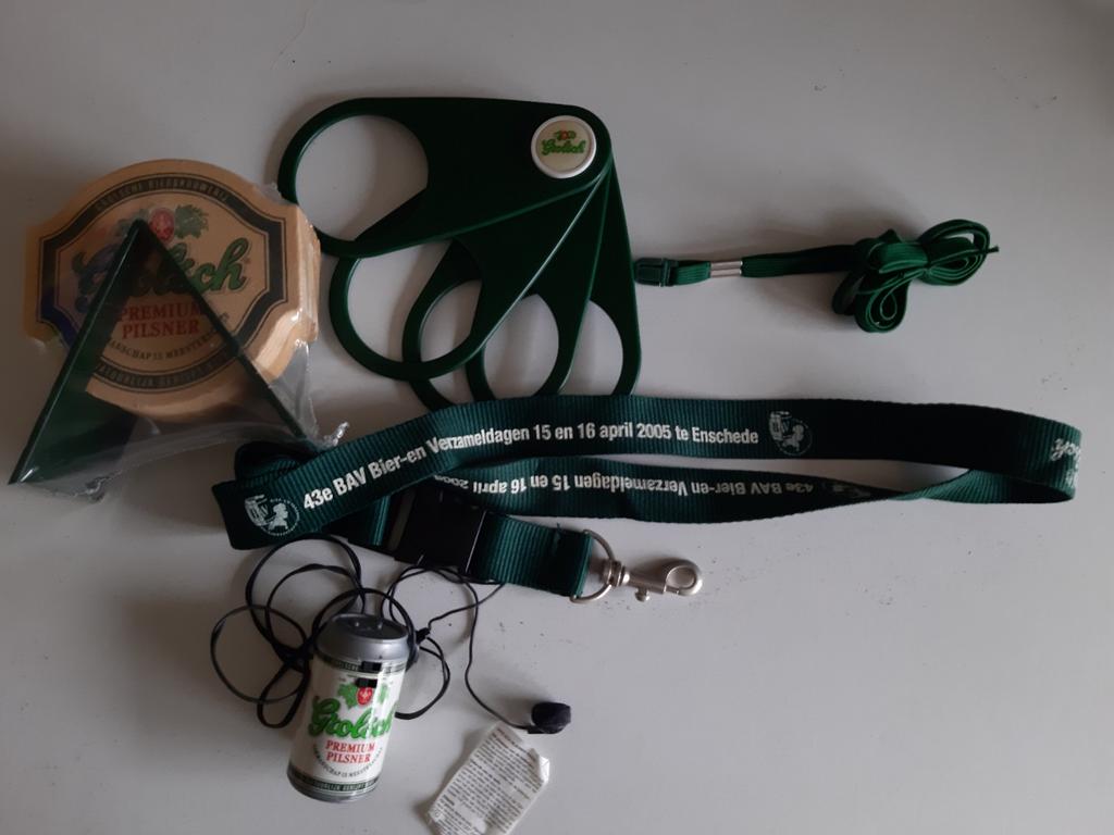 Grolsch bier verzamel items., Ophalen of Verzenden, Zo goed als nieuw, Viltje(s), Grolsch