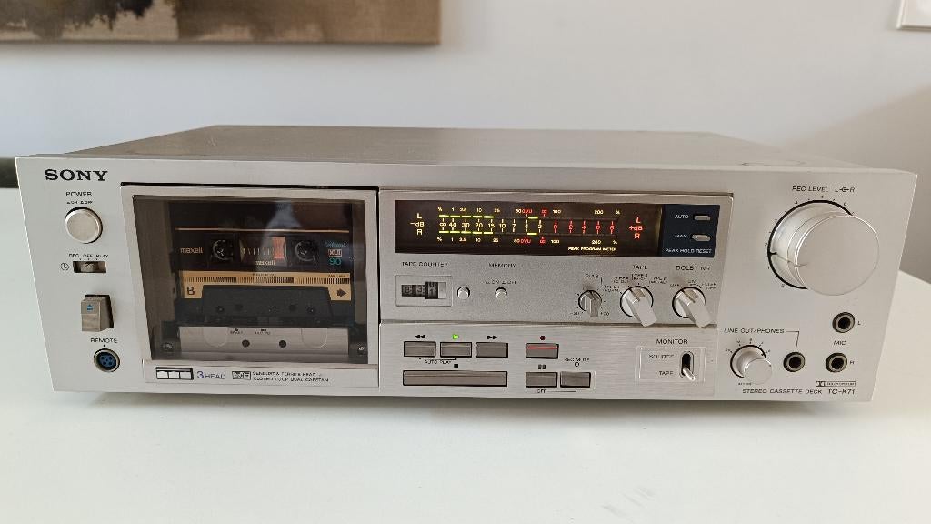 Sony TC-K71, Ophalen of Verzenden, Enkel, Sony