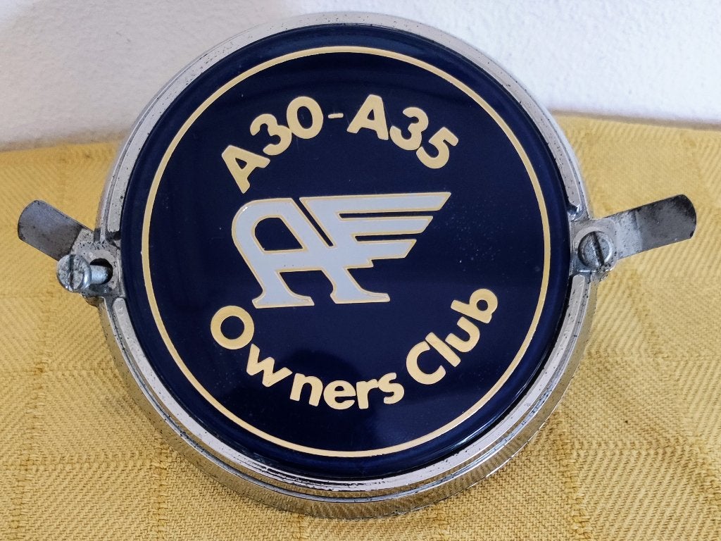 Austin A30 - A35 Ownersclub badge, Ophalen of Verzenden, Auto's