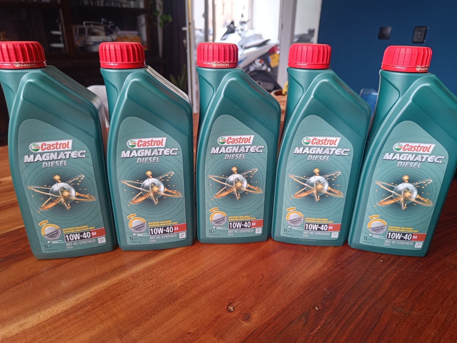 Castrol Magnatec Diesel 10W-40 B4 Motorolie 1L (5 stuks), Ophalen of Verzenden, Nieuw, Smart