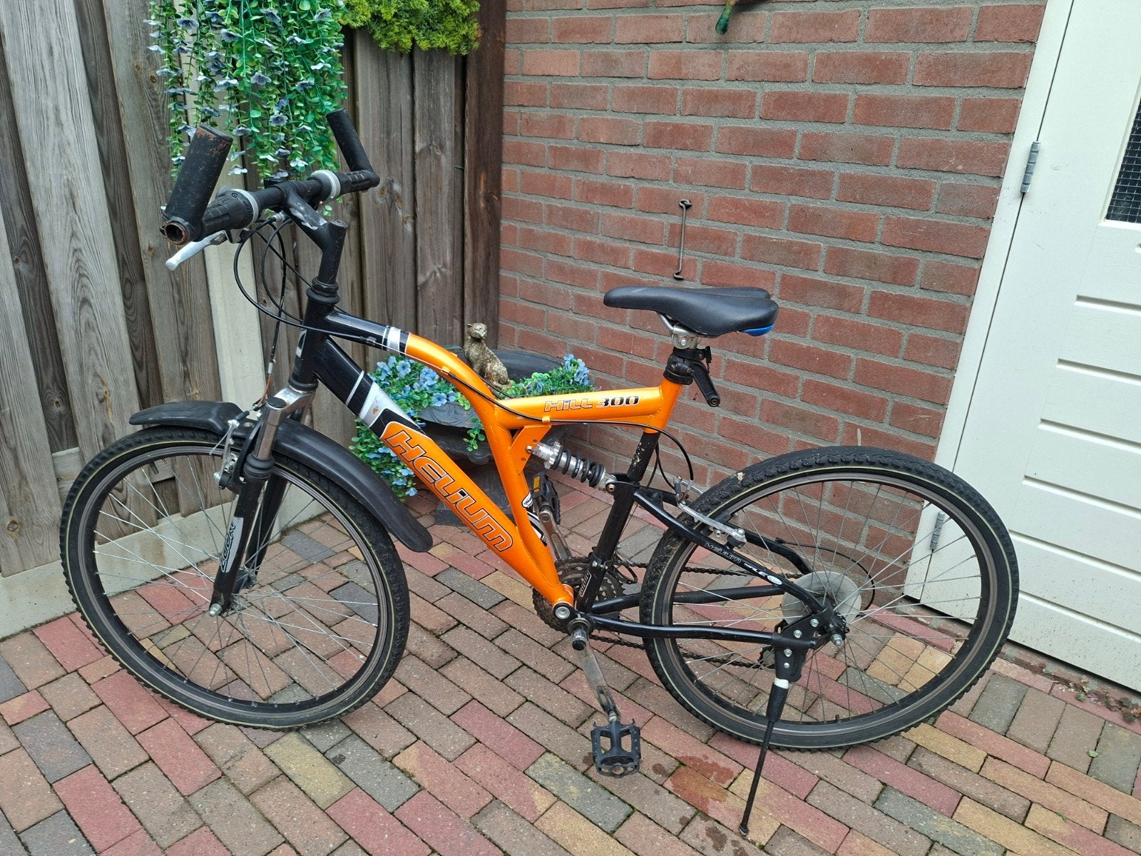 atb jongens fiets 7 versnellingen, Ophalen, Gebruikt, Staal, 24 inch of meer