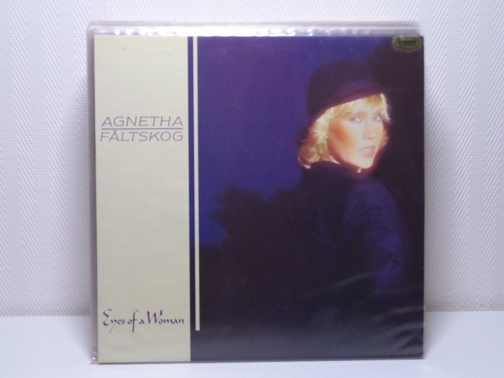 LP Agnetha Fältskog. Eyes of a woman., Ophalen, LP, Beschermende buitenhoes, Zo goed als nieuw