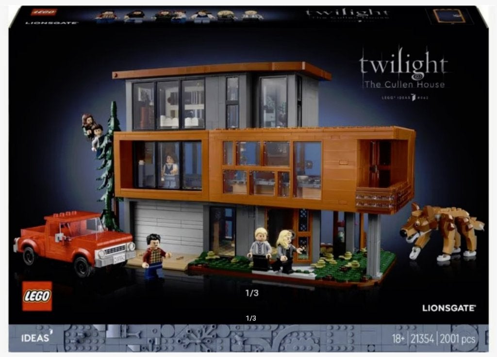 Twilight: Het huis van de familie Cullen (21354) | 27-9, Nieuw, Ophalen of Verzenden, Complete set, Compleet