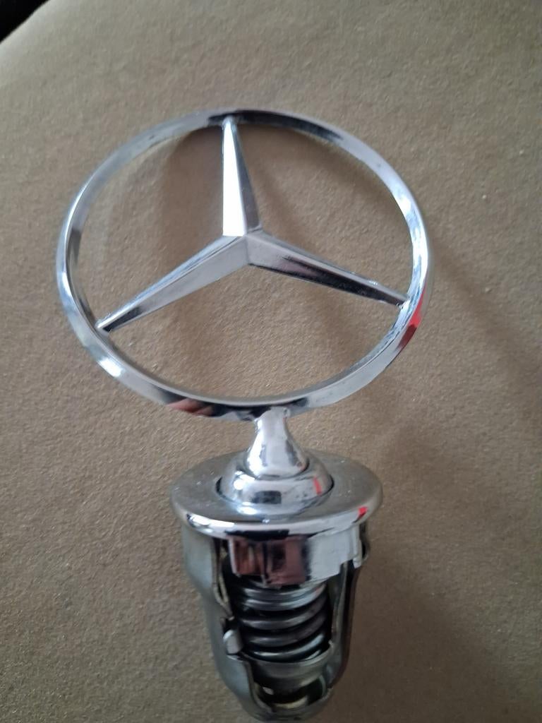 Mercedes-Benz Ster Motorkap Ornament Klassiek, Gebruikt, Voor, Mercedes-Benz, Ophalen of Verzenden