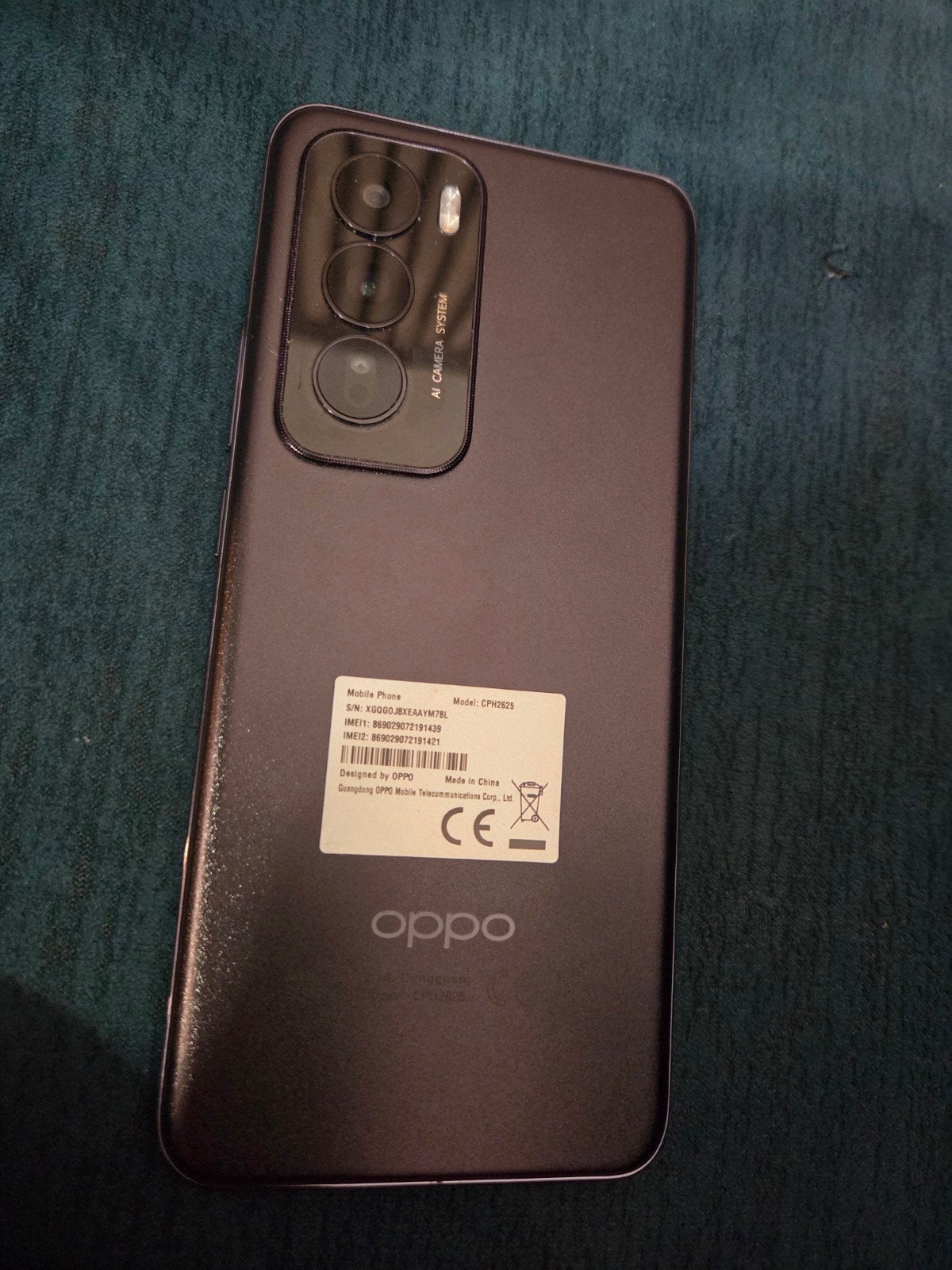 oppo reno 12 256gb, Ophalen, Gebruikt, 10 inch