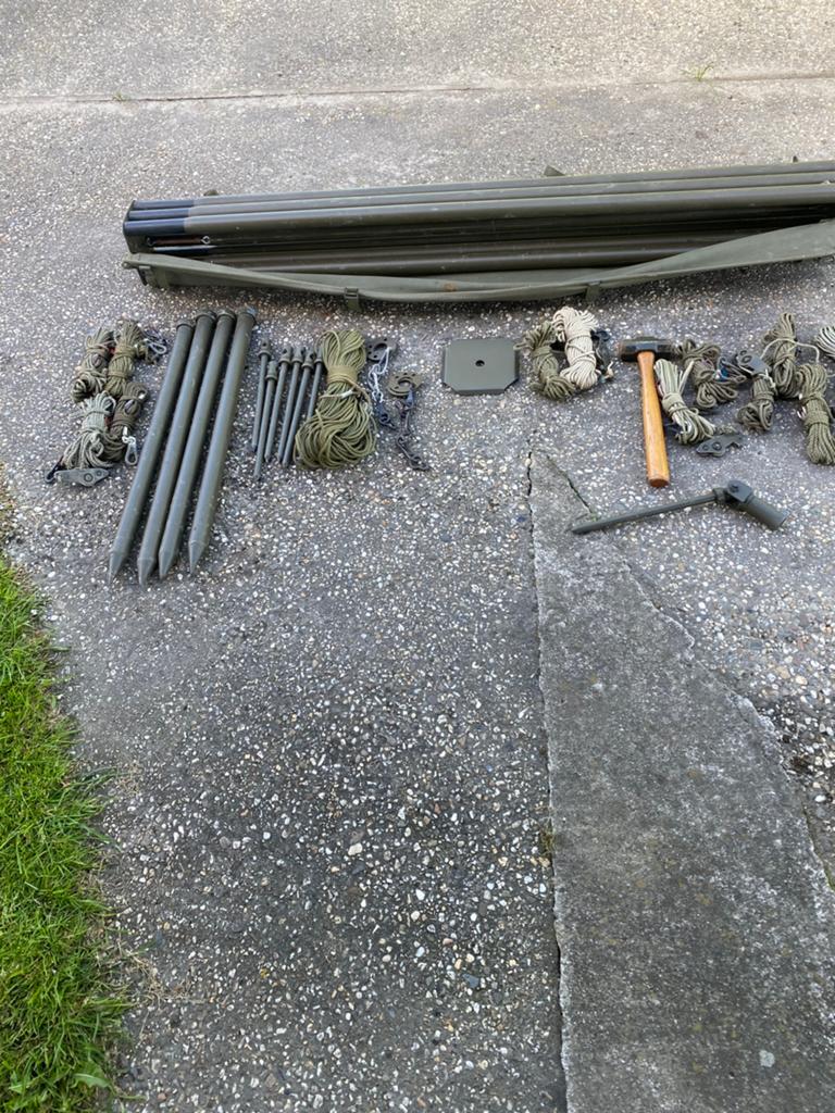 AB-155 antenne mast, Verzamelen, Ophalen, Landmacht, Nederland