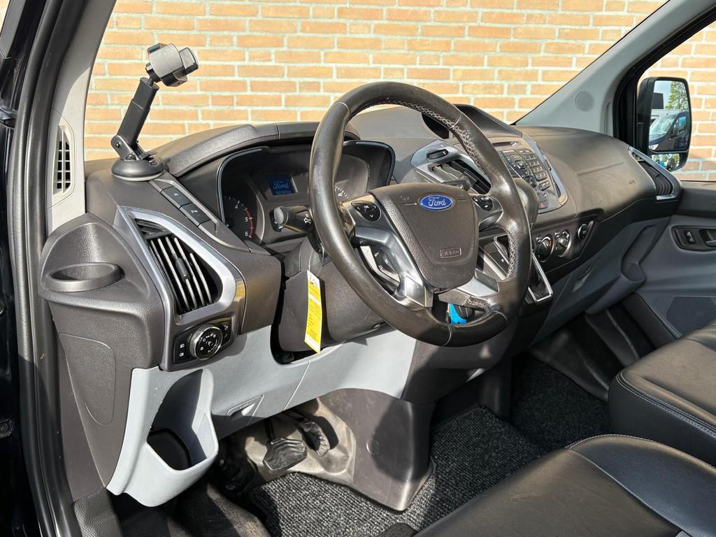 Ford Transit Custom 2.0TDCI 170PK Sport / Automaat / Camera, Stof, 4 cilinders, Met garantie (alle), Zwart