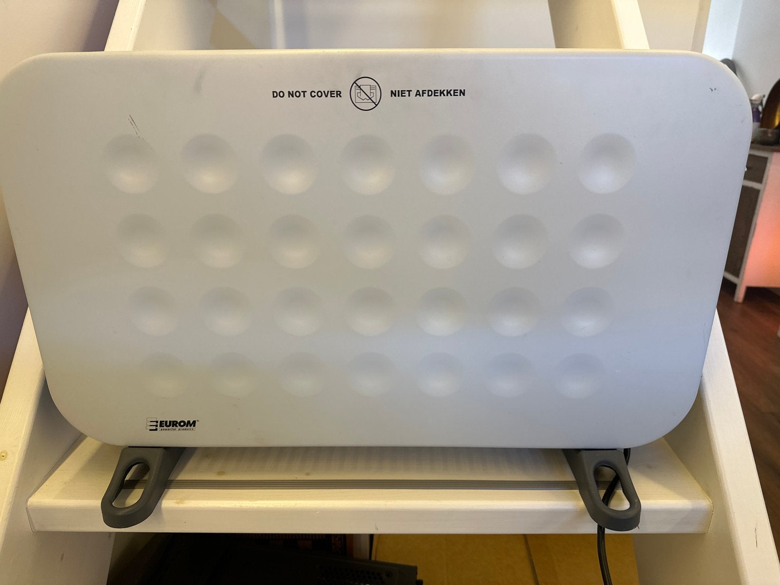 Eurom Convector De Luxe 2000 Watt Kachel, Ophalen, Gebruikt