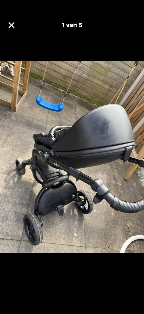 Mima Xari black kinderwagen, Kinderen en Baby's, Ophalen, Zo goed als nieuw, Kinderwagen, Overige merken