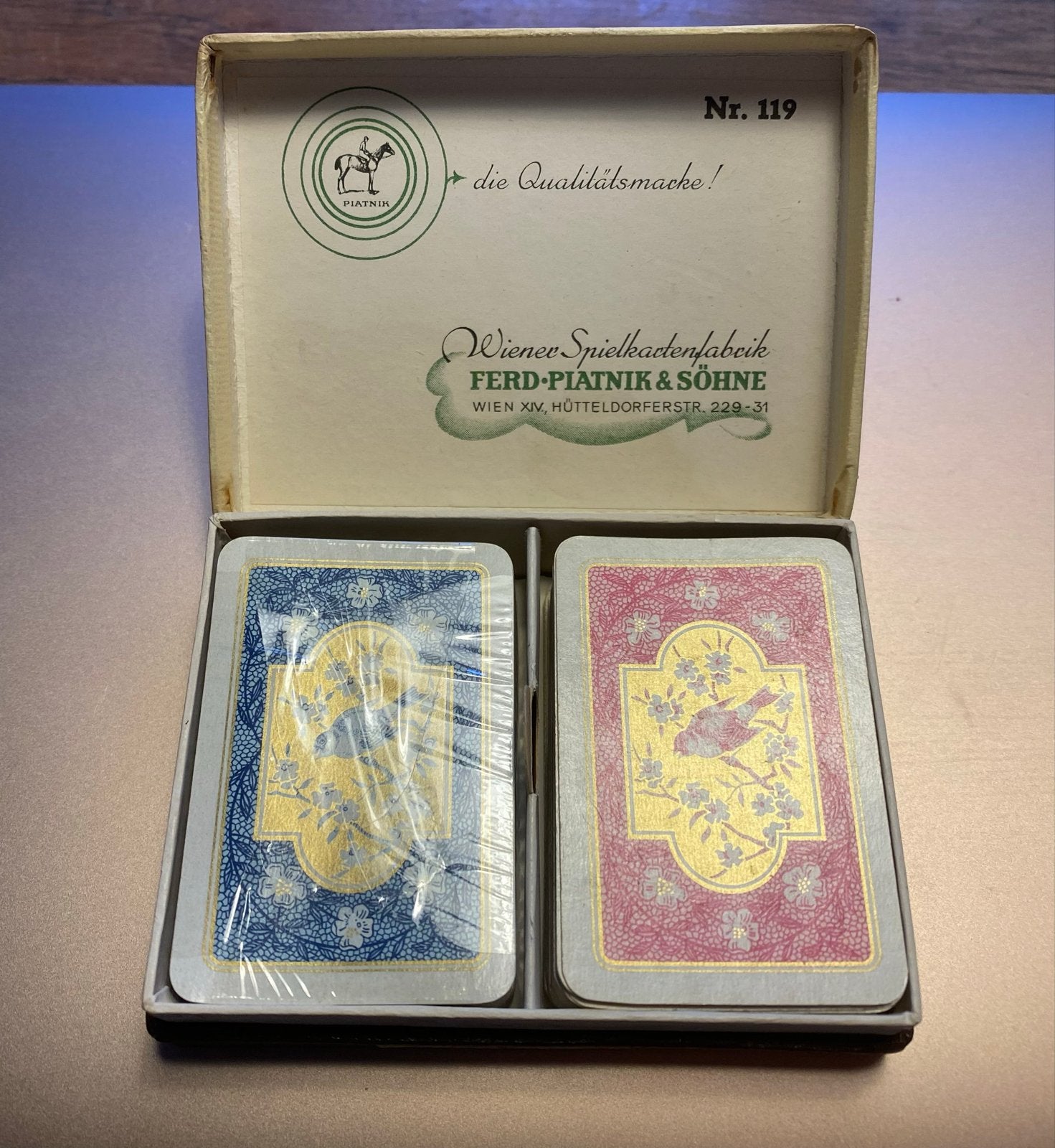 Piatnik nr 119 No 577/82, Verzamelen, Speelkaarten, Jokers en Kwartetten, Ophalen of Verzenden, Gebruikt, Speelkaart(en)