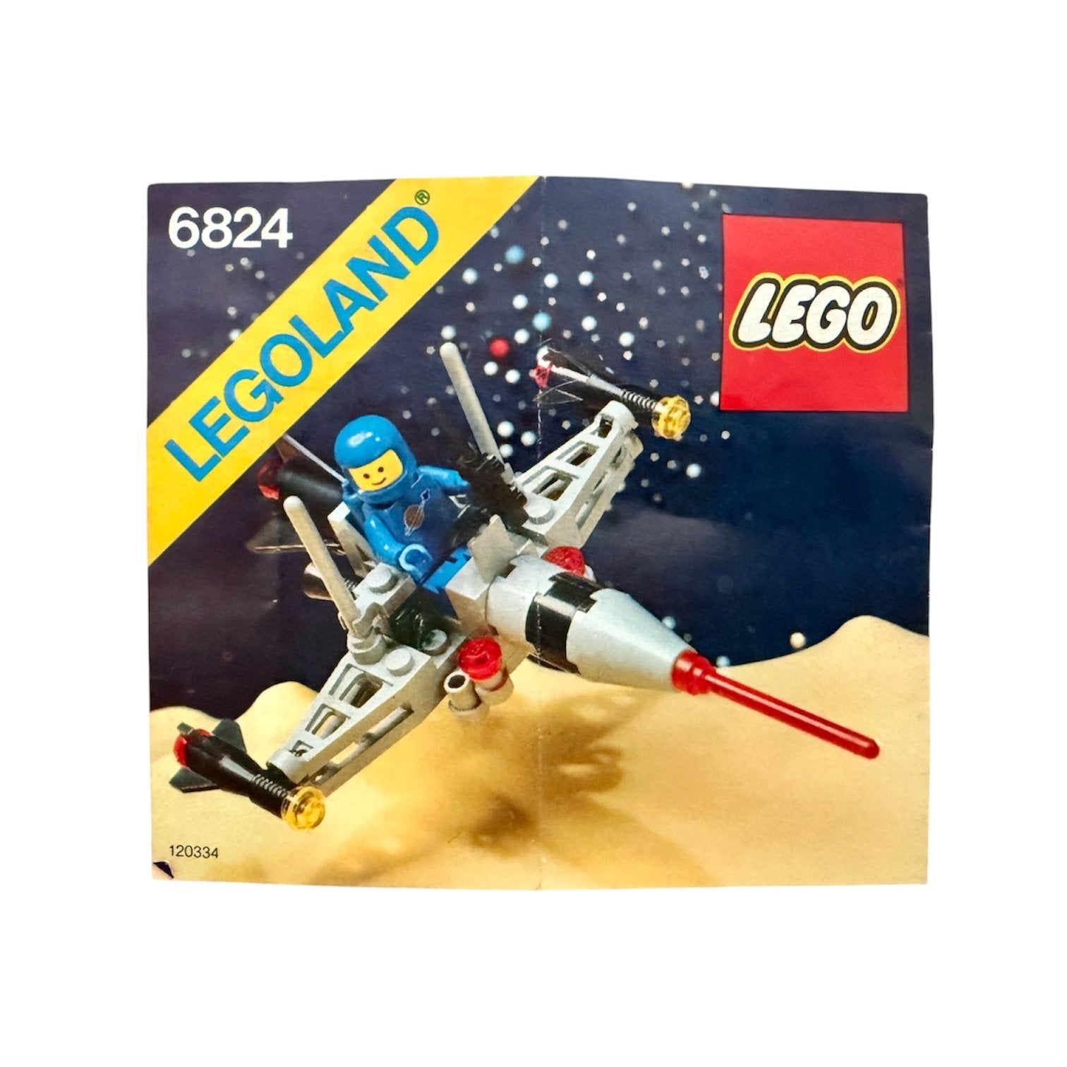 LEGO 6824 Space Patroller met minifiguur, Gebruikt, Lego, Ophalen of Verzenden, Compleet