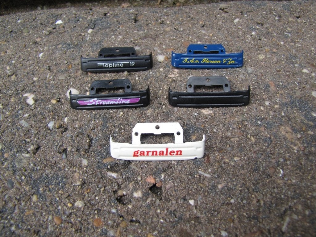Originele Tekno zonnekleppen Scania 143., Hobby en Vrije tijd, Modelauto's | 1:50, Zo goed als nieuw, Bus of Vrachtwagen, Tekno