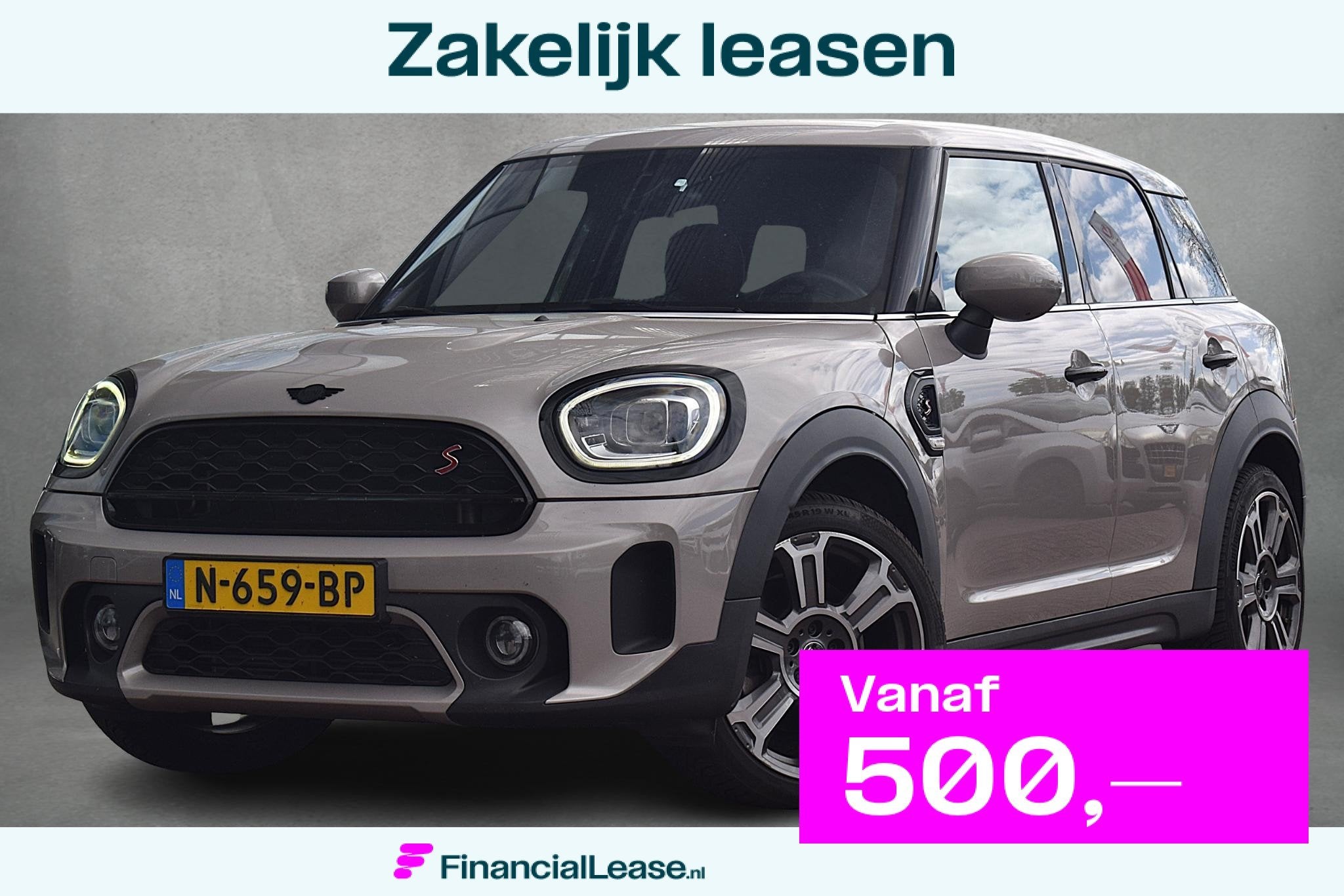 MINI Countryman 2.0 Cooper S Classic | Leer | Memory | Stuur, 1998 cc, Gebruikt, Euro 6, 1455 kg