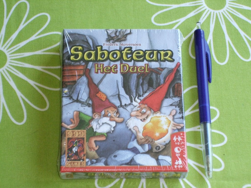 Nieuw in seal: Saboteur - Het duel - kaartspel, Een of twee spelers, Ophalen of Verzenden, Zo goed als nieuw