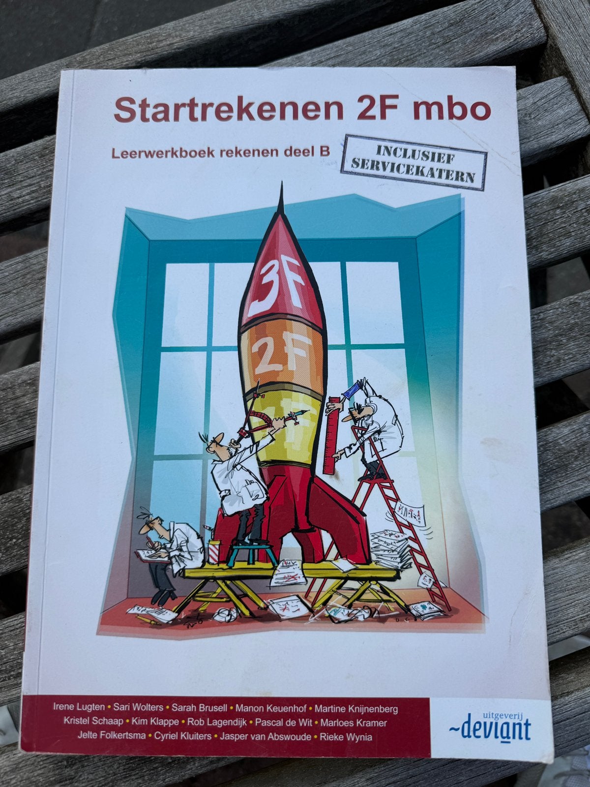 Startrekenen 2F mbo - Leerwerkboek deel B, Ophalen of Verzenden, Zo goed als nieuw, Overige niveaus, Nederlands