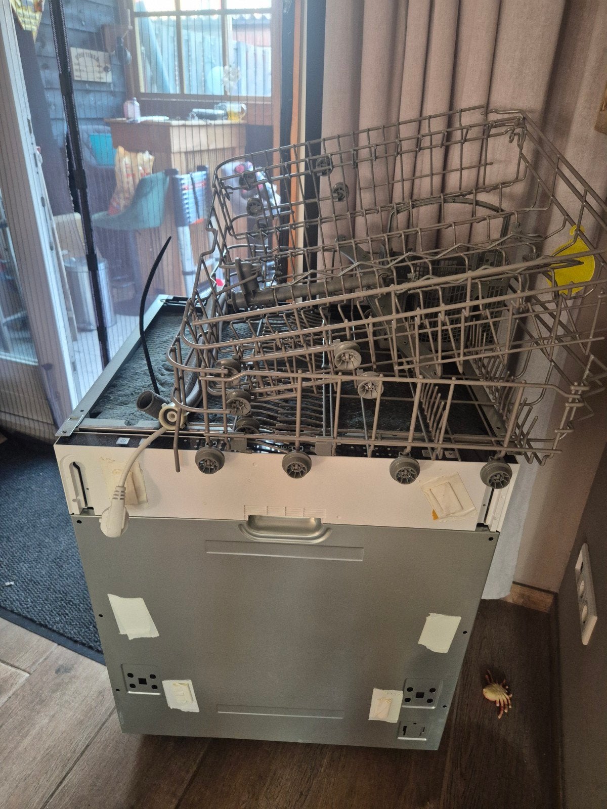Wigo inbouw vaatwasser, Ophalen, Zo goed als nieuw, Inbouw, Minder dan 85 cm