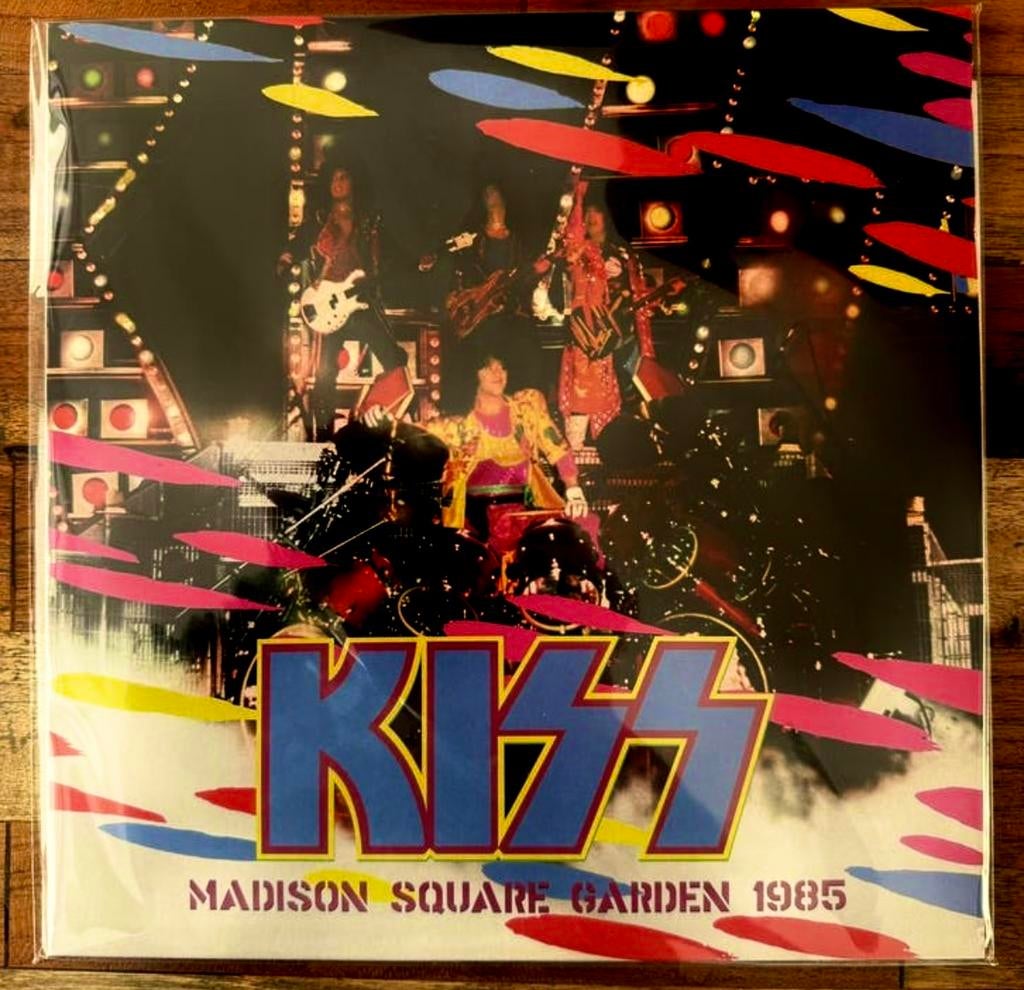 KISS LP ASYLUM TOUR AT NYC MSG ‘85 2LP Pink Vinyl, 1980 - 1989, Ophalen of Verzenden, Limited edition, 12 inch