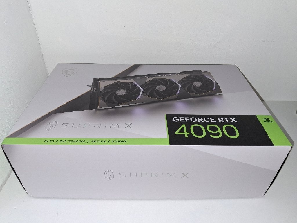 Gloednieuwe MSI GeForce RTX 4090 SUPRIM X 24G, Ophalen, GDDR6, PCI-Express 4, Nieuw