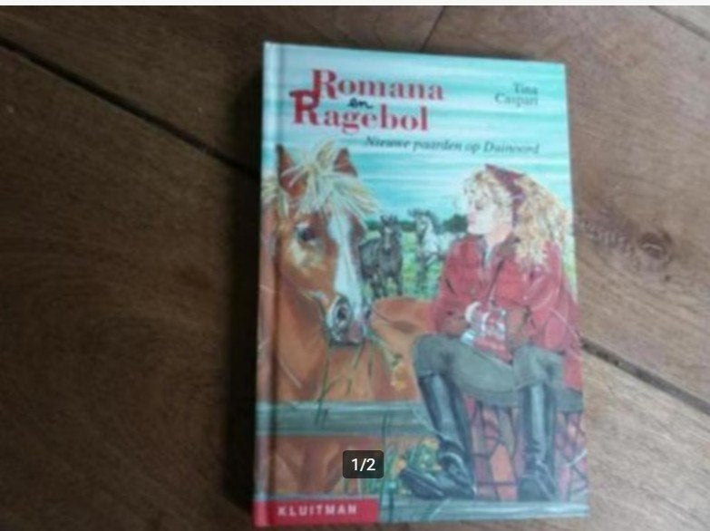 Tina Caspari, Roman en Ragebol, "Nieuwe paarden op Duin..., Ophalen of Verzenden, Zo goed als nieuw, Fictie algemeen