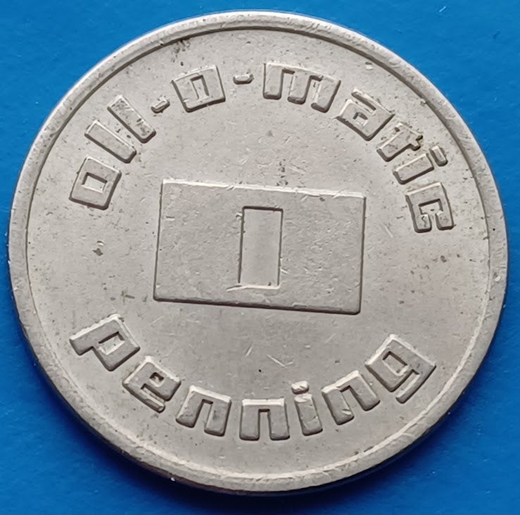 Penning - Oll-O-Matic, Postzegels en Munten, Penningen en Medailles, Verzenden, Overige materialen, Nederland