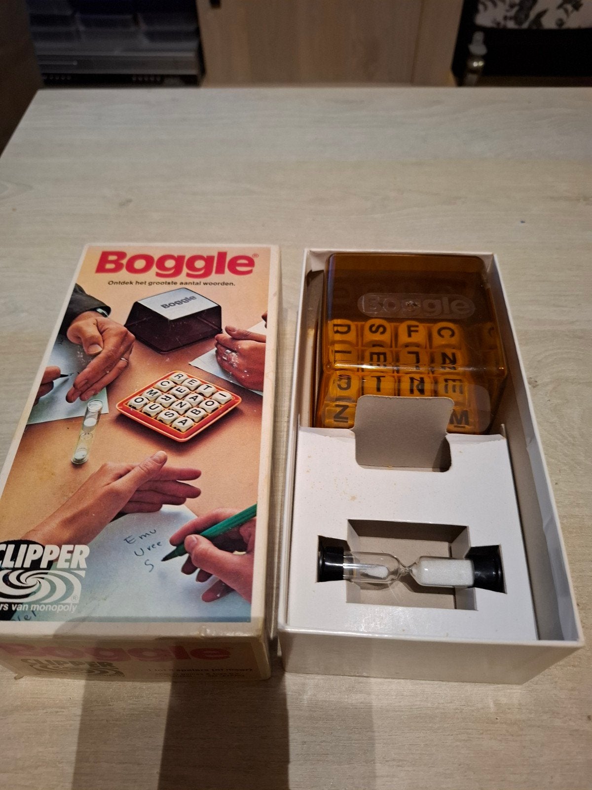 Vintage Boggle Spel - Clipper Editie, Info@clippergames.nl, Gebruikt, Clipper, Amsterdam